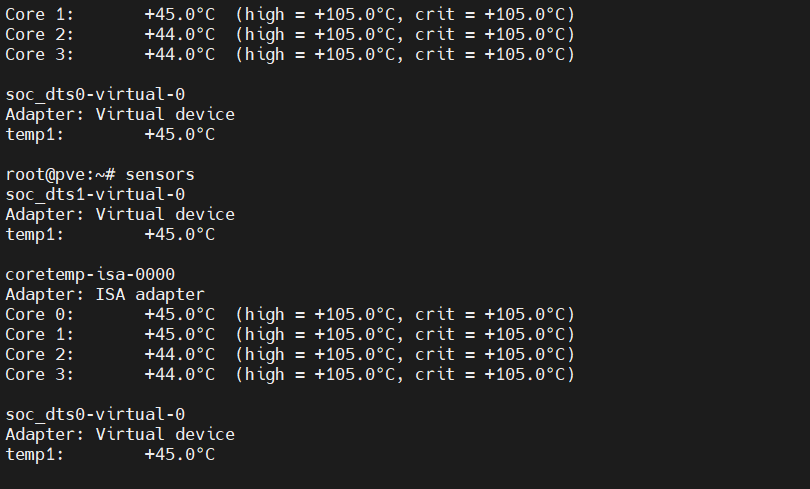 Урок по установке модуля температурного контроля sensors в Linux